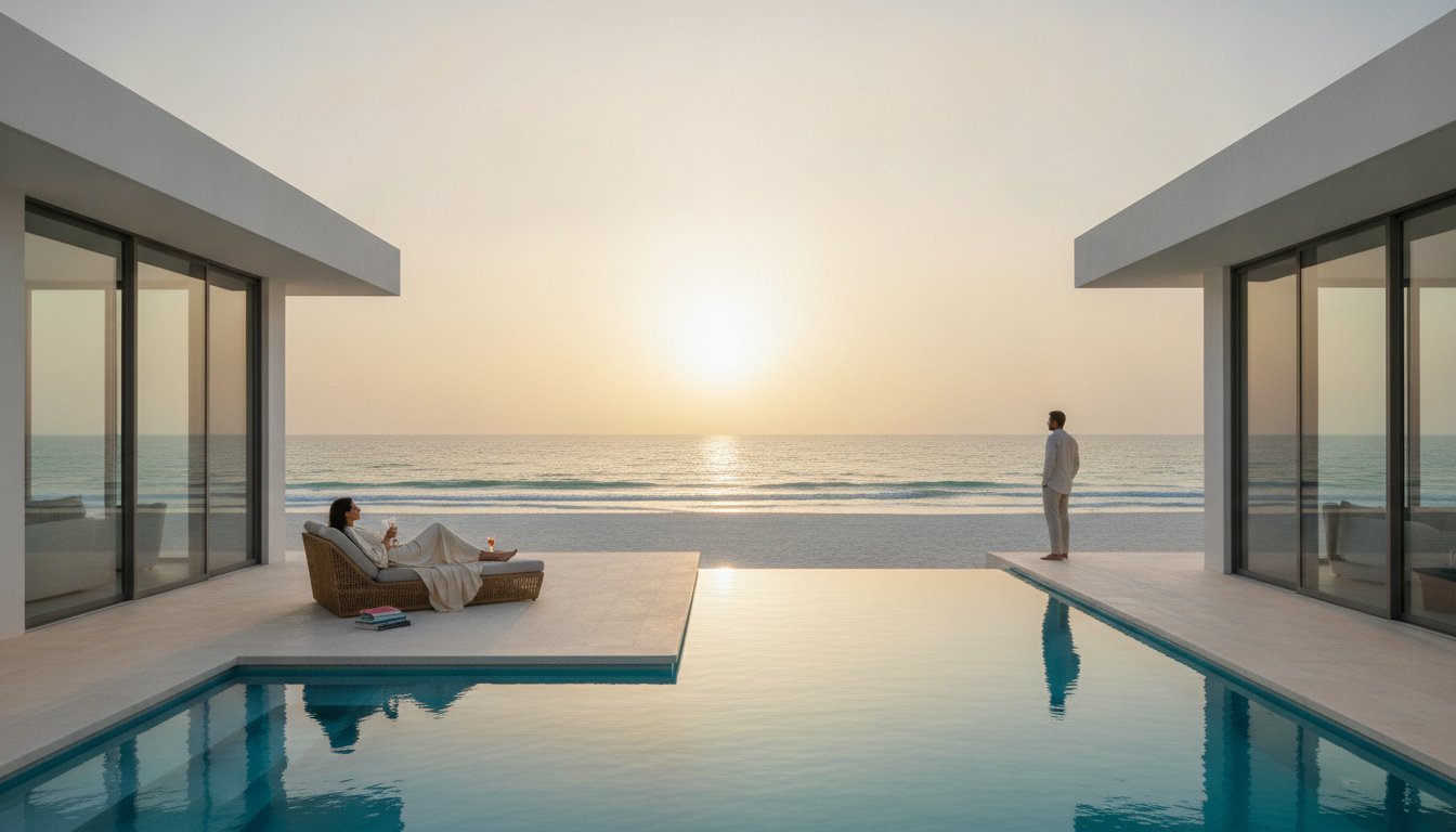 Beachfront Villa with Private Pool UAE: The 2026 Guide to Coastal Luxury